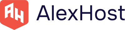 Логотип AlexHost