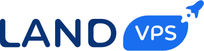 Логотип LandVPS