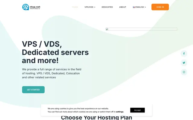 Скриншот сайта ntup.net